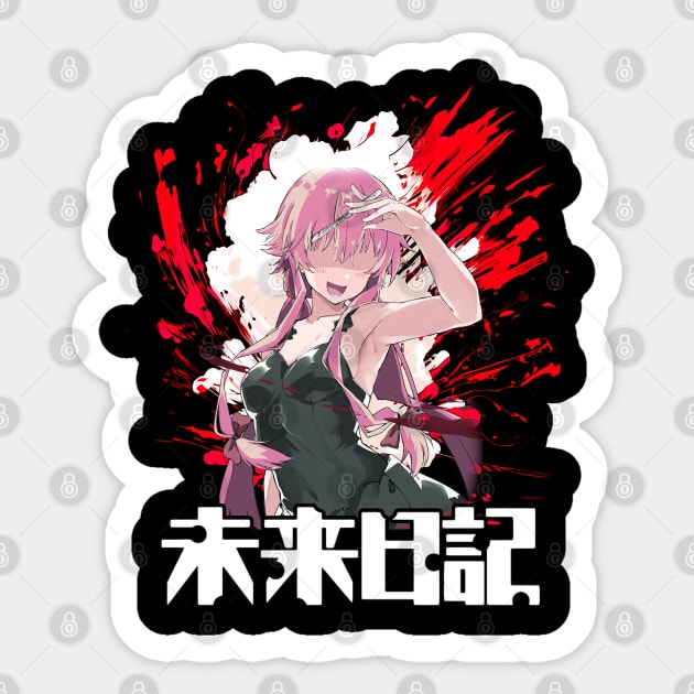 Mirai Nikki Chronicles Of Destiny Sticker by A Cyborg Fairy